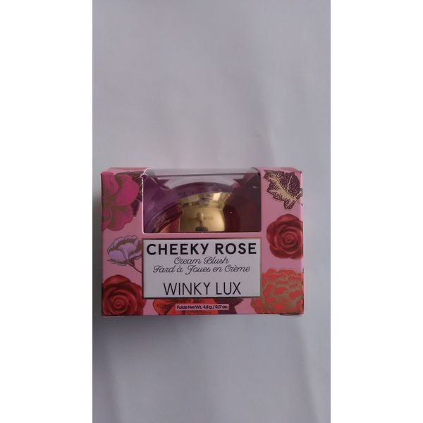 Winky Lux Cheeky Rose 3D Flower Shade "Dodgy" Cream  Blush  0.17oz New in Box