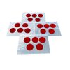 Red Velvet Traditional Kumkum Round Bindis Stickers Forehead Tikka Weddings Festivals Bridal Burgundy Tattoos Indian Style Lightweight Women Gift
