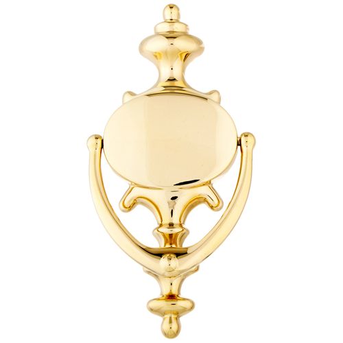 Baldwin 0116031 Imperial Door Knocker, Unlacquered Bright Brass