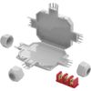 RAYTECH 84014 BOB 3 Kabelmuffe, Kabeldurchmesser: 8-13 mm, Inhalt: 1 Set