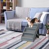 Dog Pet Puppy Plastic Foldable Stairs Folding Ramp Access Steps Lightweight