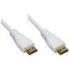 Techly ICA-LCD 3m HDMI A HDMI Weiß HDMI-Kabel