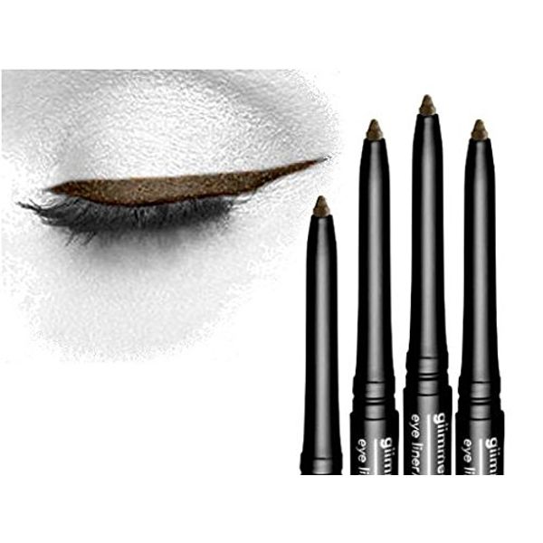 4 x Avon Glimmerstick Eyeliner Cosmic Brown