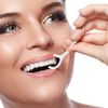 Smilcloud 200 Pcs Dental Floss Stick, Disposable Toothpicks Teeth Stick Floss Picks Tooth Picks Sticks Interdental Cleaning Tool for Travel Home Office Restaurant
