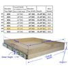 (W)30 x (D)21 Soft-Close Cabinet Shelf Pull-Out Wood Drawer Storage / Side Mount