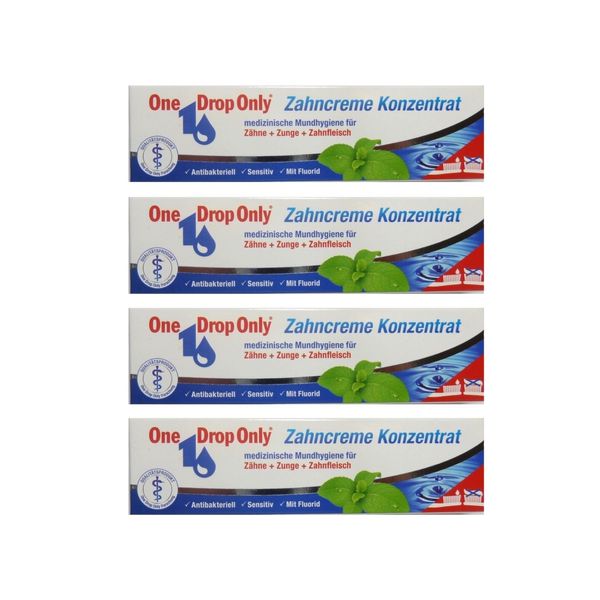 One Drop Only Toothpaste Concentrate Pack of 4 (4 x 25 ml)