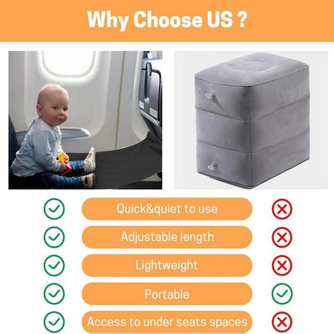 Child Airplane Seat Extenders  Sleep Devices & Toddler Airplane Beds for  Flights