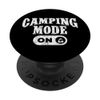 Motorhome Camping Retro Camping Mode On PopSockets Adhesive PopGrip