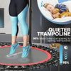 40'' Foldable Rebounder Fitness Exercise Mini Trampoline with Adjustable Handle
