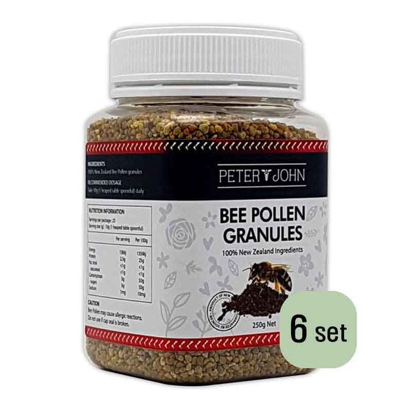 Peter & John New Zealand Bee Pollen 250g 6pcs