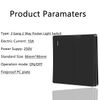 ZFQ Big Rocker Button Switch Black Wall Panel Electrical Double Light Switch, 2 Gang 2 Way, 10A 250V