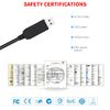 MEROM 15V USB Charging Cable Replacement HQ8505 Charger Cord Compatible with Philips Shaver Norelco One Blade Multigroom Pro All-in-One Grooming Trimmer, Precision, Bodygroom, Arcitec Power Cable