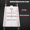 BTSEURY Golf Putting Alignment Mirror, Golf Putter Mirror Golf Posture Corrector Mirror Golf Putting Training Aid For Beginners