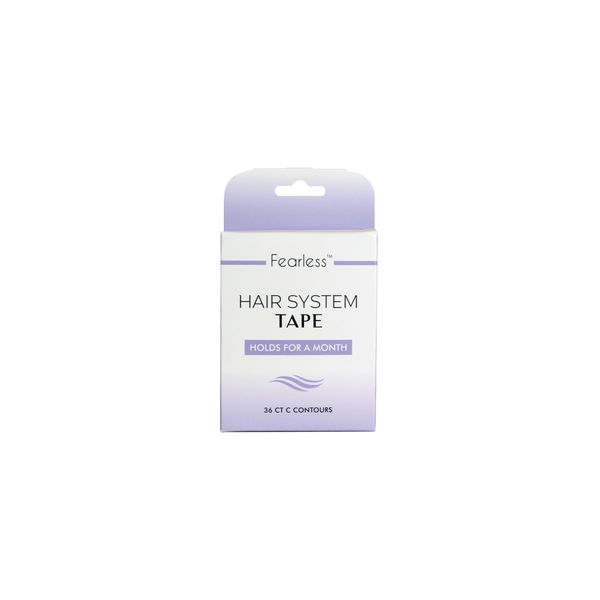 Fearless Tape Hair System Double Sided Tape | 36 Count C Countours (Month)