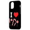 iPhone 14 Pro I Love Peppermint Candy Cane Case