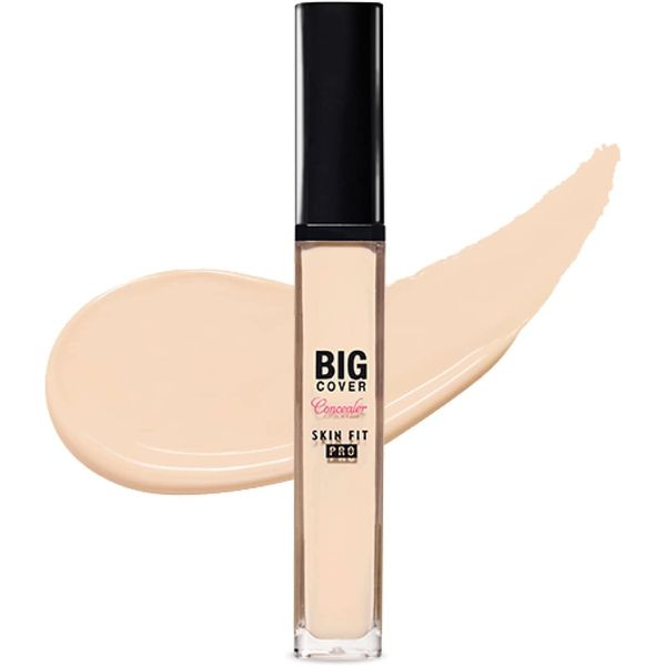 [ETUDE OFFICIAL] Big Cover Fit Concealer Neutral Vanilla / Concealer / Cover / Acne Scar / Bear 1pc (x1)