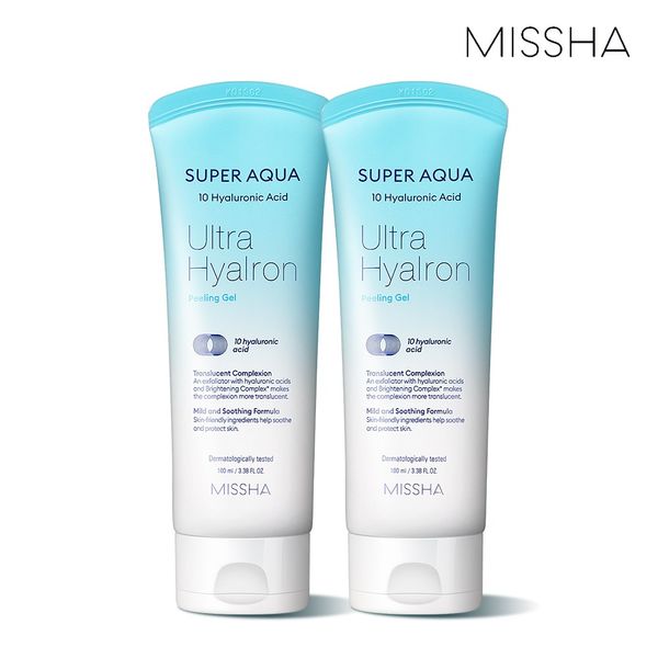 Missha (1+1) Super Aqua Ultra Hyalon Peeling Gel 100ml