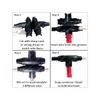 ELECTRIDUCT WL-T-LG-10 Universal Wire Loom Tees/T Connectors (Large)