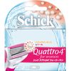 Schick Quattro 4 Woman Replacement Blades (2 Pack)