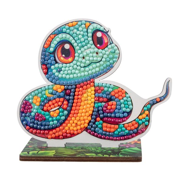 CRYSTAL ART Snake Wildlife Buddies Kit Craft Buddy