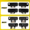 4PCS Exterior Outside Outer Door Handle Assembly For 2000-2004 Toyota Avalon
