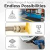 2Roll 59"x12" Car Auto Van Foam Padding Sheets with Adhesive Backing 20MM THick