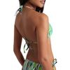 Arena Damen Women's Water Print String Triangle Bikini, Zebra, M EU