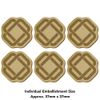 6 x 'Celtic Knot' MDF Craft Embellishments (EB00028265)