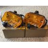 1968 CHEVELLE MALIBU Parking Light Lamp Assembly Amber Pair