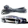 USB Extension Cable Adapter Car Dash Flush Mount AUX Dual USB Port Panel 150CM