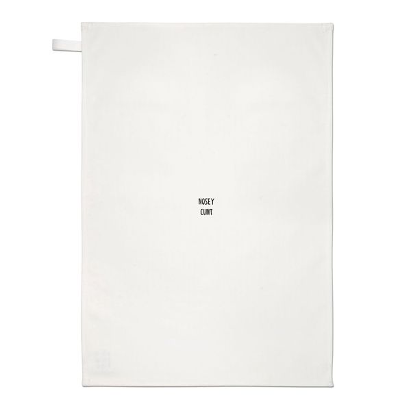 Nosey C*nt Tea Towel Dish Cloth