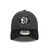 New Era NBA 9FORTY Cap Side Patch Brooklyn Netsdark Grey, gray