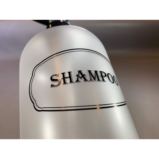 Bottiful Home-16 oz Grey Shampoo, Conditioner, Wash Shower Soap  Dispensers-3 Refillable Empty PET Plastic Pump Bottle Shower  Containers-Printed