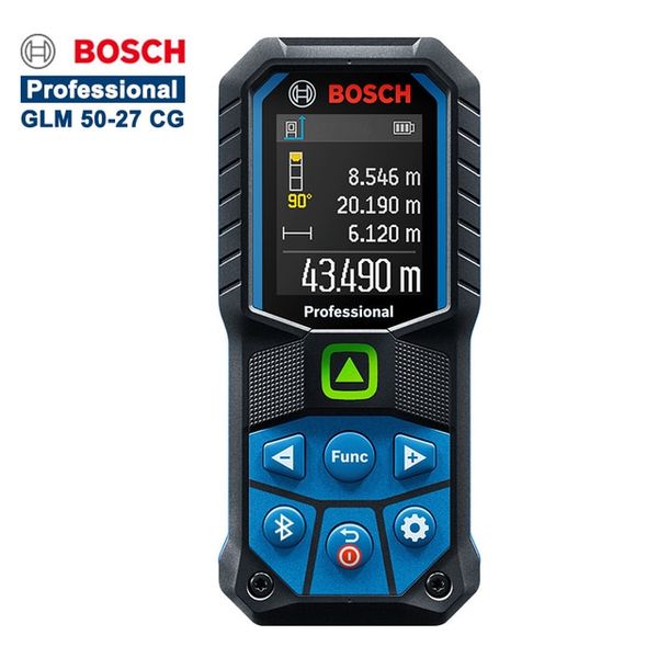 Formaldehyde Meter Bosch-GLM 50-27 CG Laser Distance Meter 50M Bluetooth Accurate Professional Green Tape, [01] GLM 50-27 CG