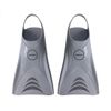 Zone3 Silicone V-Flex Ergo Swim Training Training Fins (Silver, Small)