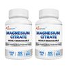 2 Packs - Magnesium Citrate for Relaxation