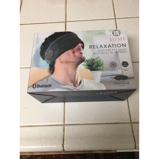 NEW [Factory Sealed] - Lomi Relaxation Wireless Eye Mask W/Built-in Speaker