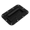 Angoily Flight Case Handle Cabinet Drawer Pulls Drawer Handle Door Pull Handle Padded Grip for Handle Flush Pull Handle Recessed Pull Handle Recessed Grip Handle Iron Black