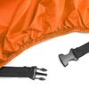 Black-Upside Orange-Below Motorcycle Cover Large Touring Bikes Storage Protector