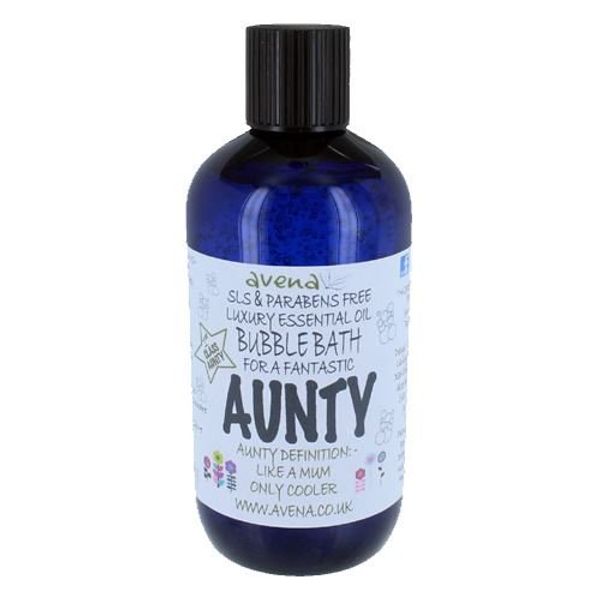 Auntie's Gift Bubble Bath with Pure Essential Oils - Floral Rose 250ml