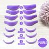 Libeauty Eyelash Lift Silicone Pads Reusable Eyelash Perm Rod 4 Pairs Upper Eyelashes 3 Pairs Lower Eyelash Pads Eyelash Curling Pads Lash Lifting Shield Perfect for Lifting Eyelashes
