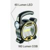 2Pack Portable Work COB LED Light, Camping Construction, Fishing, Maintenance, 
