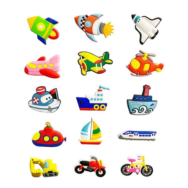 VLOOK Refrigerator Magnets for Toddlers Cartoon Vehicle Cute Magnets Baby Magnetic Toys Kids Magnets