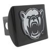 Baylor University Bear Black Metal Hitch Cover