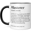 JUNIWORDS Mug Definition Plaster Black (7228440)
