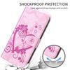 CASAFUNY Case for Google Pixel 9/9 Pro, Flip Case with Magnetic Closure, Pink