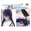 OneHorse Wig, Long, Perm Style, Wave, Fluffy, Natural, Adult, Small Face, Medical Ladies, Imechan, With Net (Black)