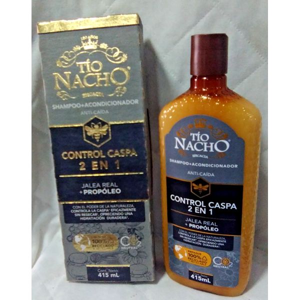 Tio Nacho Shampoo + Conditioner Control Caspa Jalea Real+Propoleo  14.03 oz.