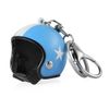 Bike Mini Helmet Keychain Key Case Key Ring Keychain Charm Black, Black
