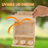 Wooden Squirrel Feeder House - Large, Sturdy, Decorative Squirrel Feeder for Corn and
